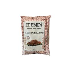 Stegt Kebab, hak. Efendi, 4x2 kg.